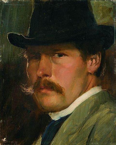 Self-Portrait with a Hat